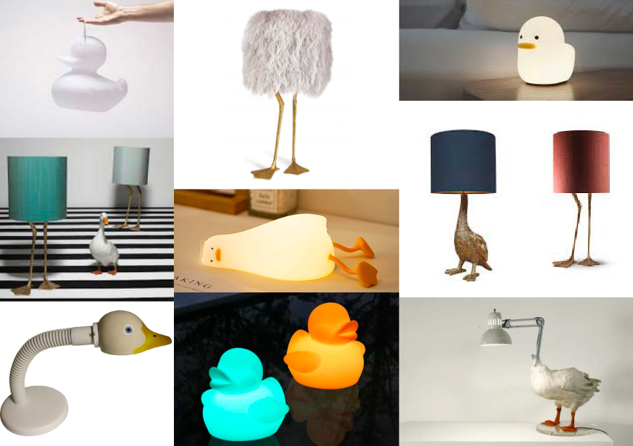 Duck Lamp Design