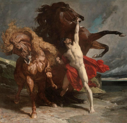 Automedon with the Horses of Achilles by Henri Regnault.