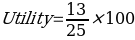 Utility formula 2.