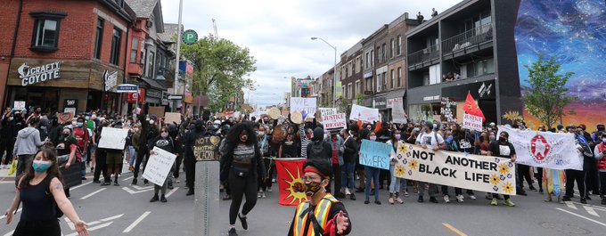 Protests Organized by Not Another Black Life Group.