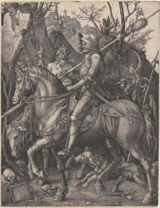 Knight, Death, and the Devil.