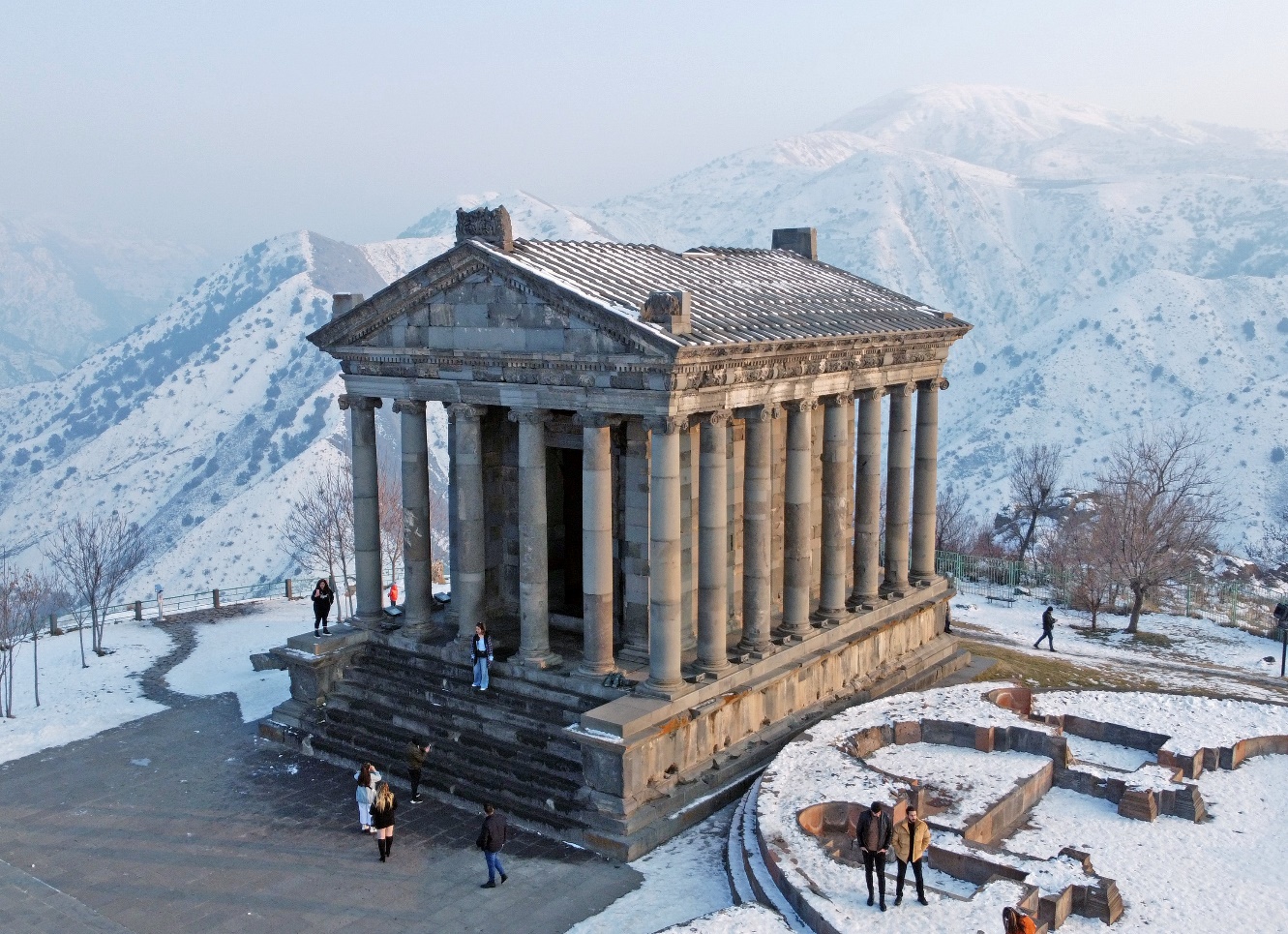 The Temple of Garni, Armenia.