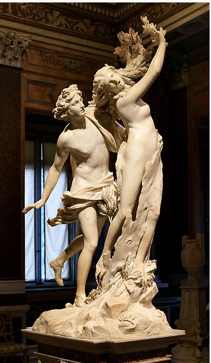 Apollo and Daphne by Gian Lorenzo Bernini.