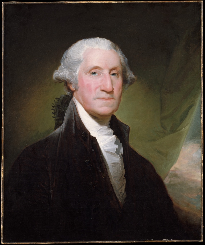 George Washington by Gilbert Stuart.