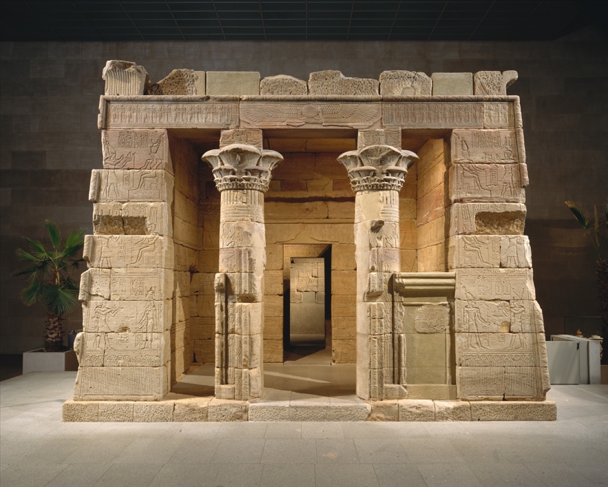 The Temple of Dendur.