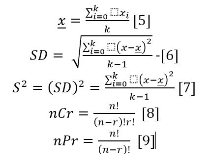 Formulas 5-9.