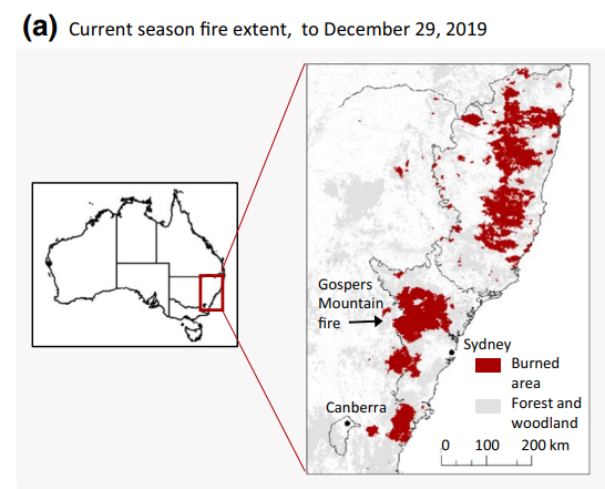 Fire Prevalence in Australian Regions.