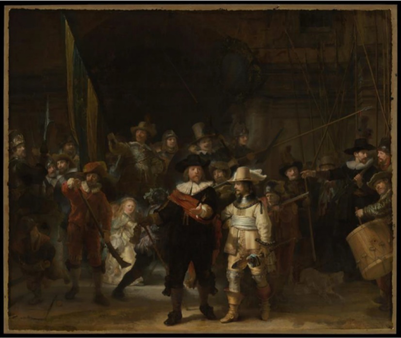 The Night Watch by Rembrandt van Rijn (de Winter et al., 2022).