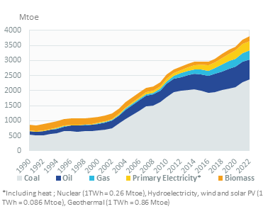 China Energy Consumption Trends by Energy.