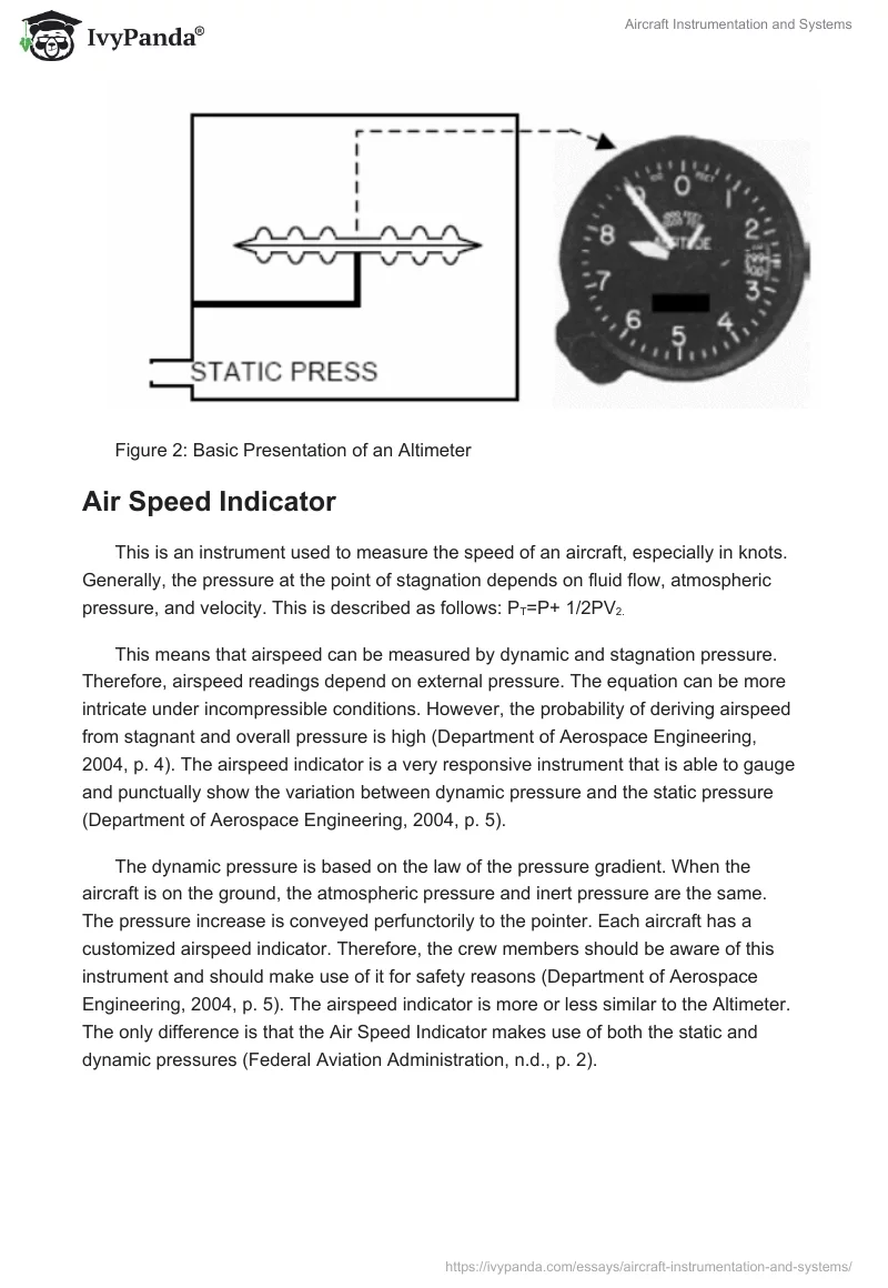 Aircraft Instrumentation and Systems. Page 5