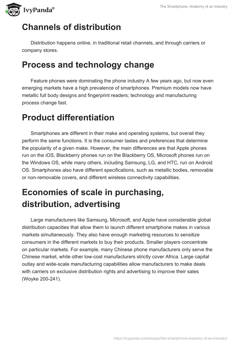 The Smartphone: Anatomy of an Industry. Page 2