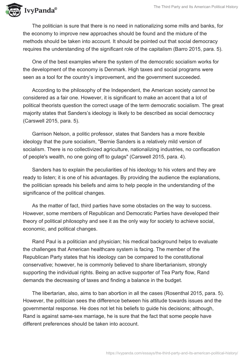 The Third Party and Its American Political History. Page 2