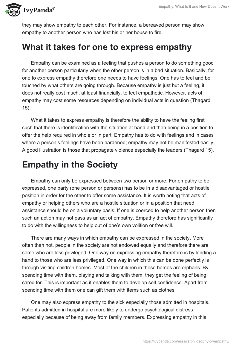 Empathy: What Is It and How Does It Work. Page 2