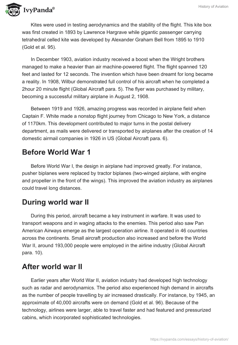 History of Aviation. Page 2