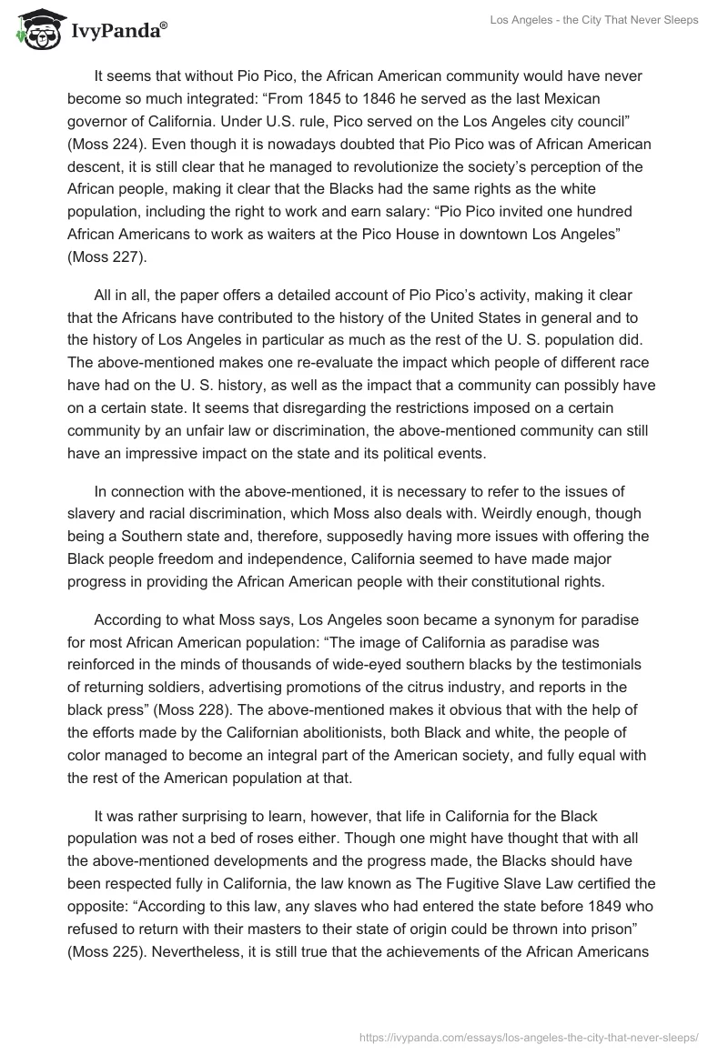 Los Angeles - the City That Never Sleeps. Page 2
