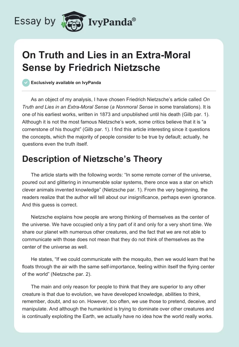 on-truth-and-lies-in-an-extra-moral-sense-by-friedrich-nietzsche
