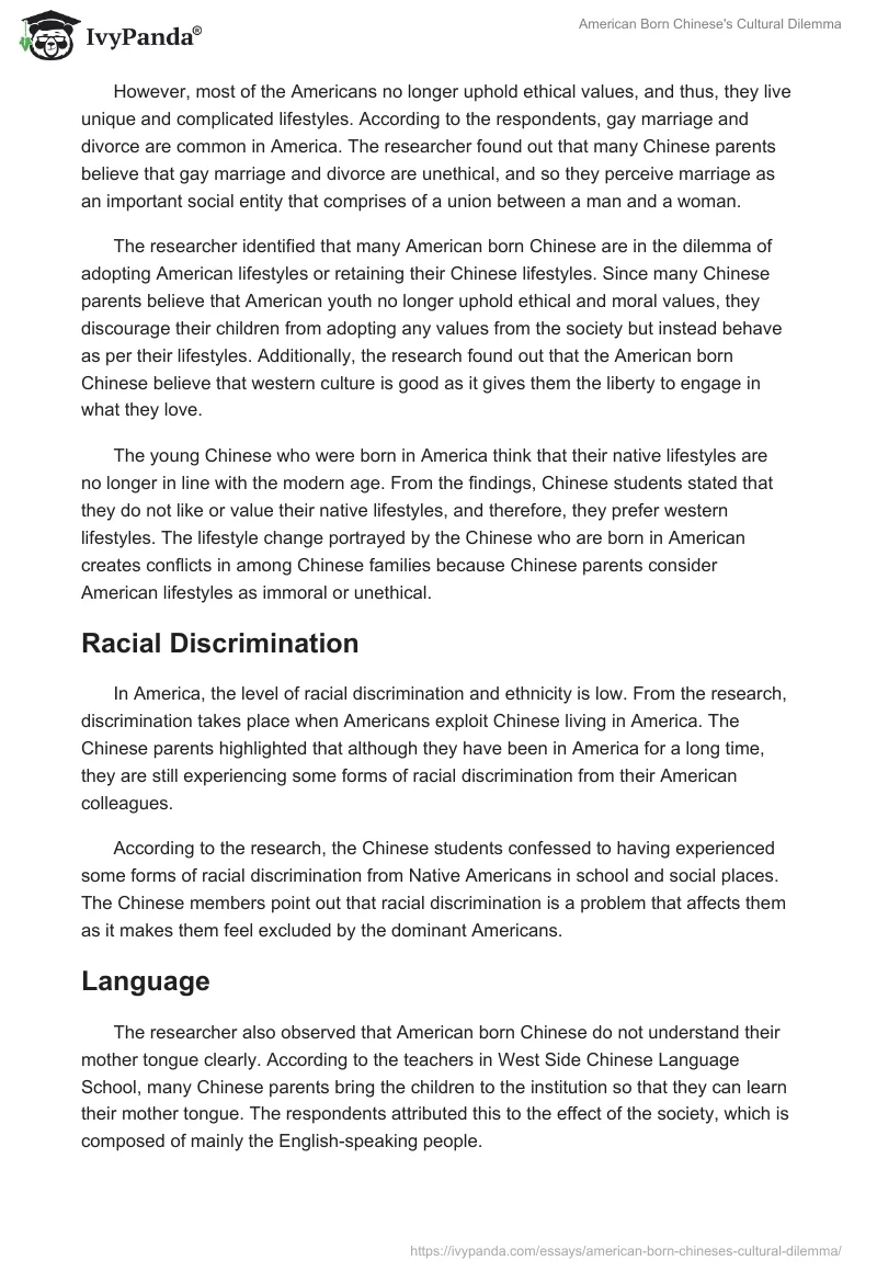 American Born Chinese's Cultural Dilemma. Page 4