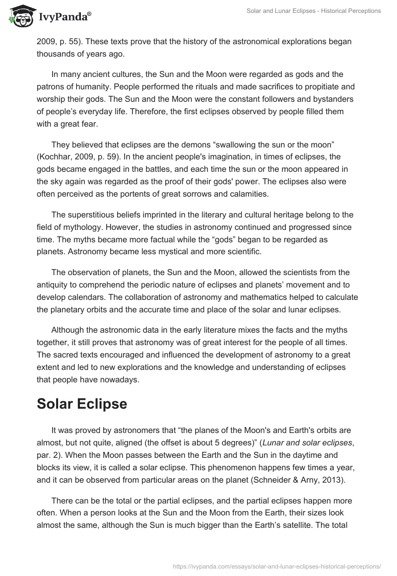 Solar and Lunar Eclipses - Historical Perceptions. Page 2