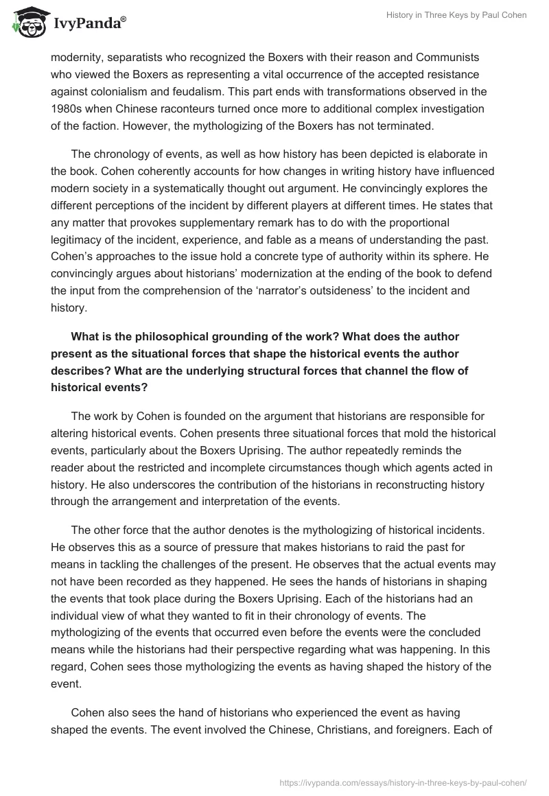 "History in Three Keys" by Paul Cohen. Page 3