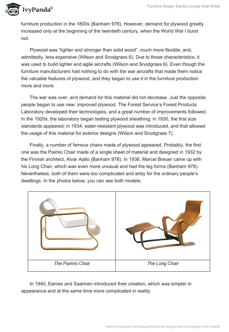 Furniture Design: Eames Lounge Chair Wood. Page 4