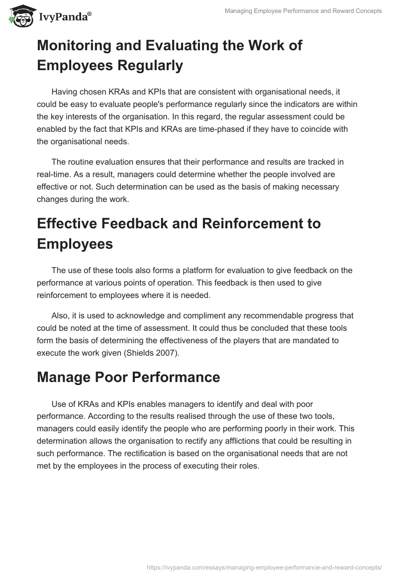 Managing Employee Performance and Reward Concepts. Page 5