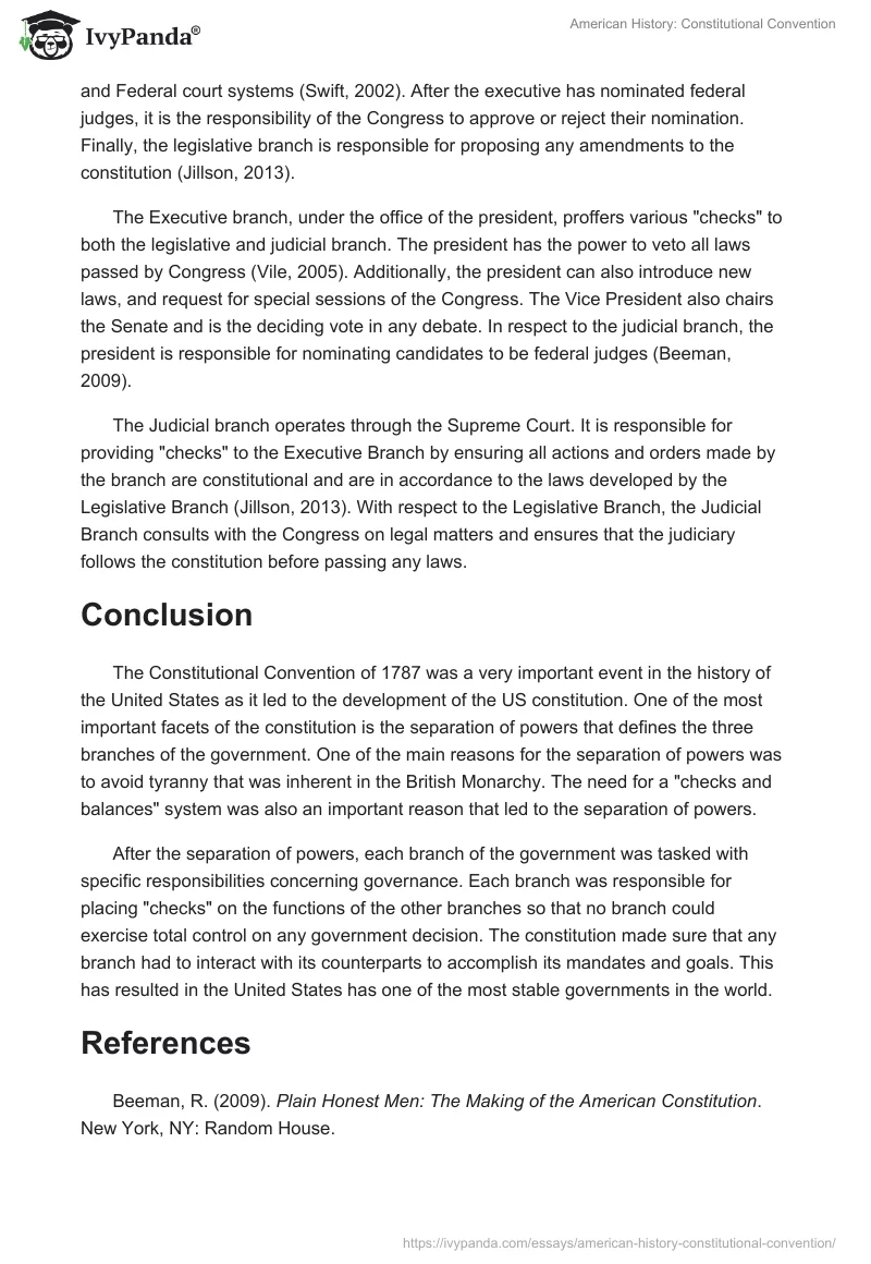 American History: Constitutional Convention. Page 3