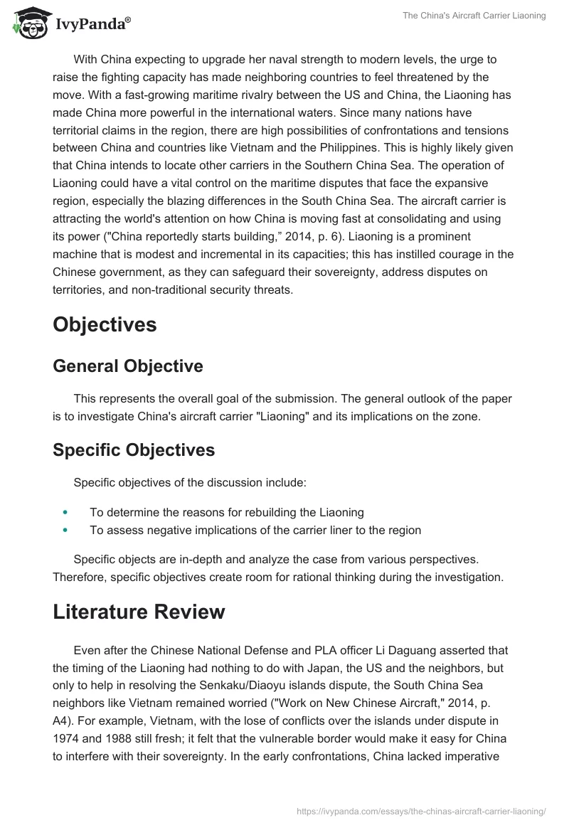 The China's Aircraft Carrier Liaoning. Page 2