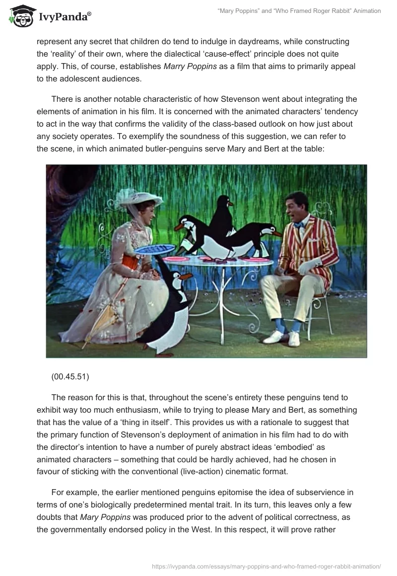 “Mary Poppins” and “Who Framed Roger Rabbit” Animation. Page 3