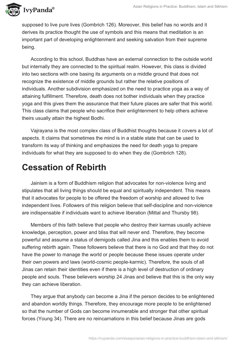 Asian Religions in Practice: Buddhism, Islam and Sikhism. Page 2