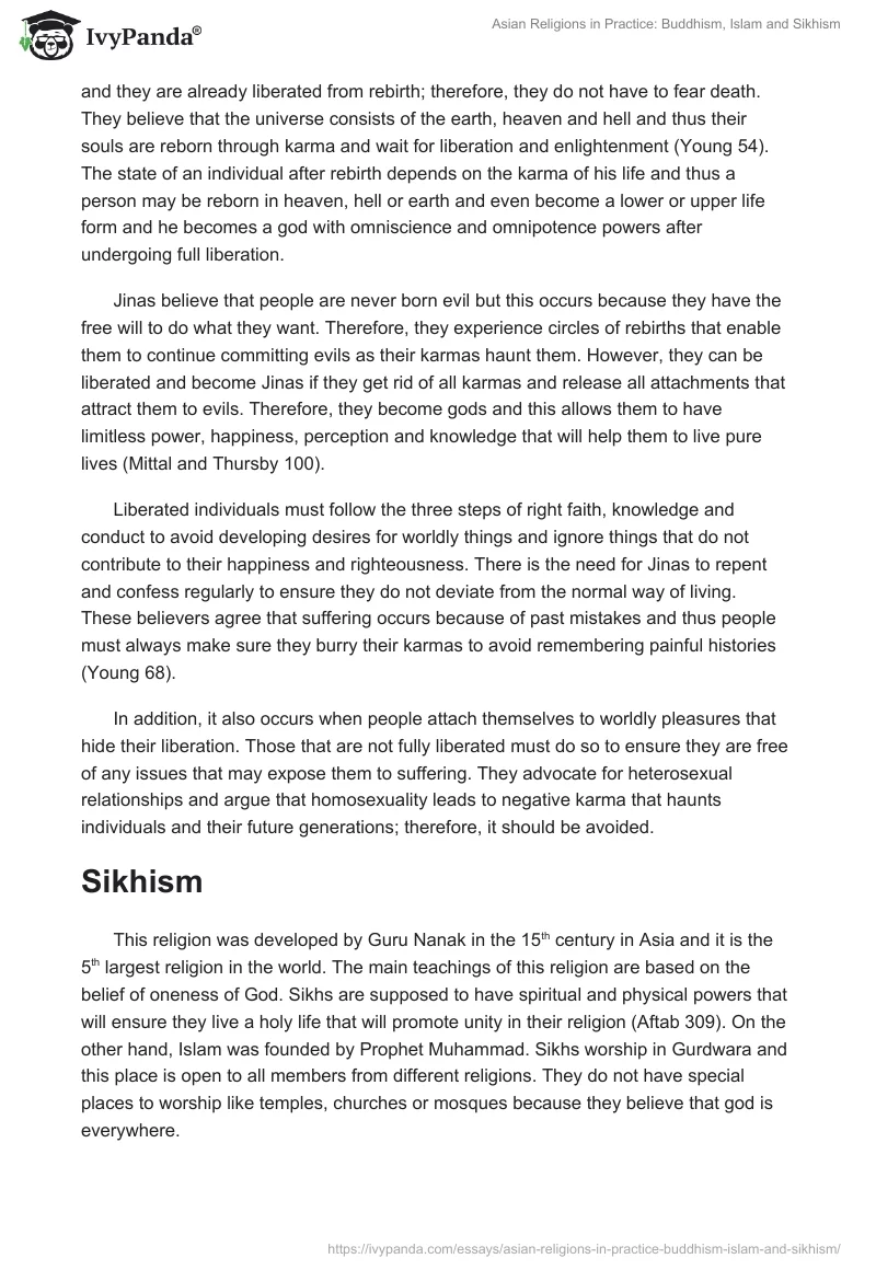 Asian Religions in Practice: Buddhism, Islam and Sikhism. Page 3