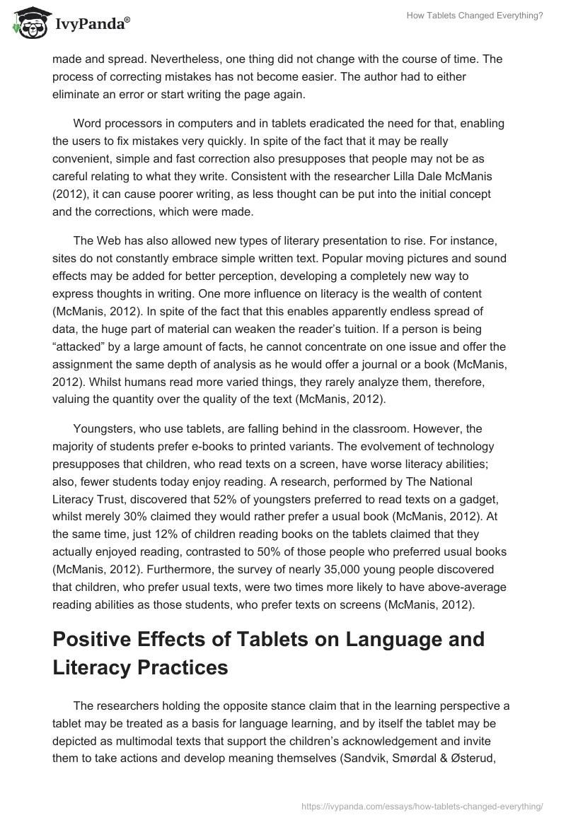 How Tablets Changed Everything?. Page 2