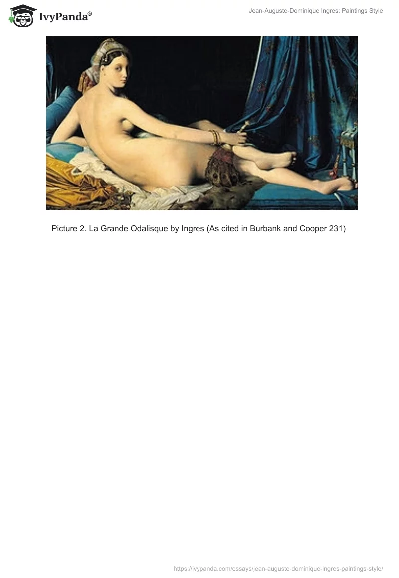 Jean-Auguste-Dominique Ingres: Paintings Style. Page 5