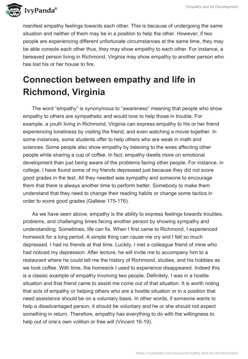 Empathy and Its Development. Page 2