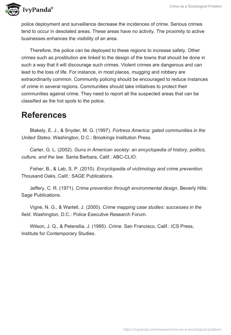 Crime as a Sociological Problem. Page 4