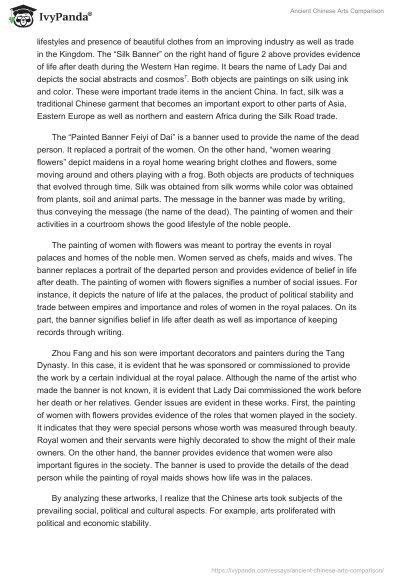 Ancient Chinese Arts Comparison. Page 5