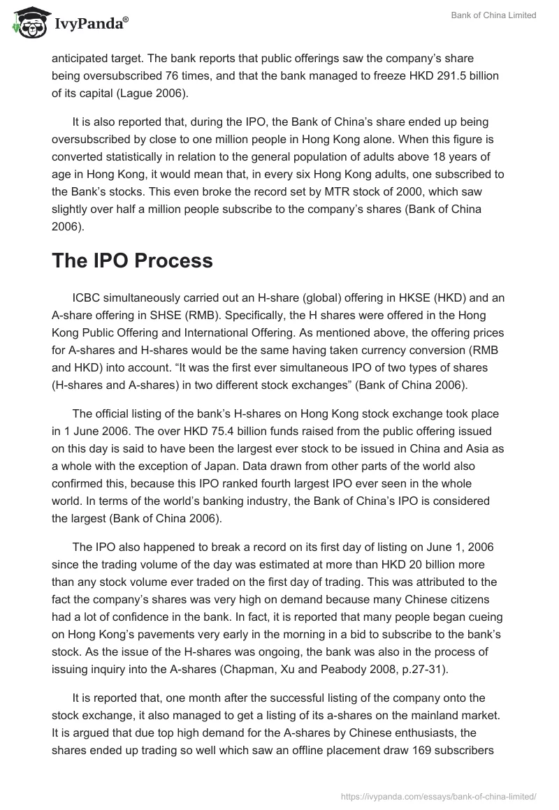 Bank of China Limited. Page 2