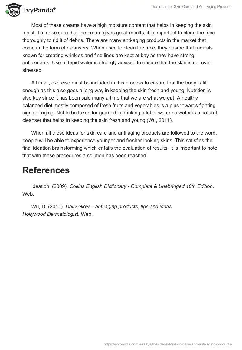 The Ideas for Skin Care and Anti-Aging Products. Page 2
