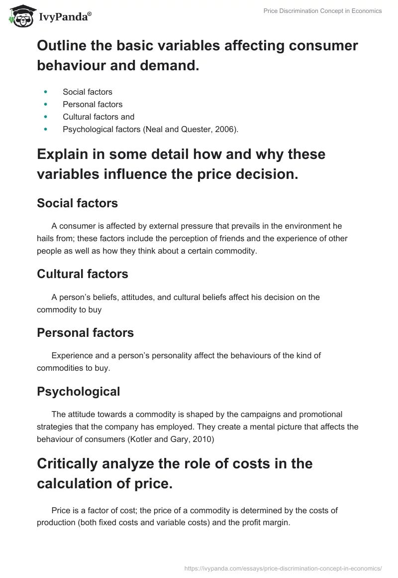 Price Discrimination Concept in Economics. Page 3