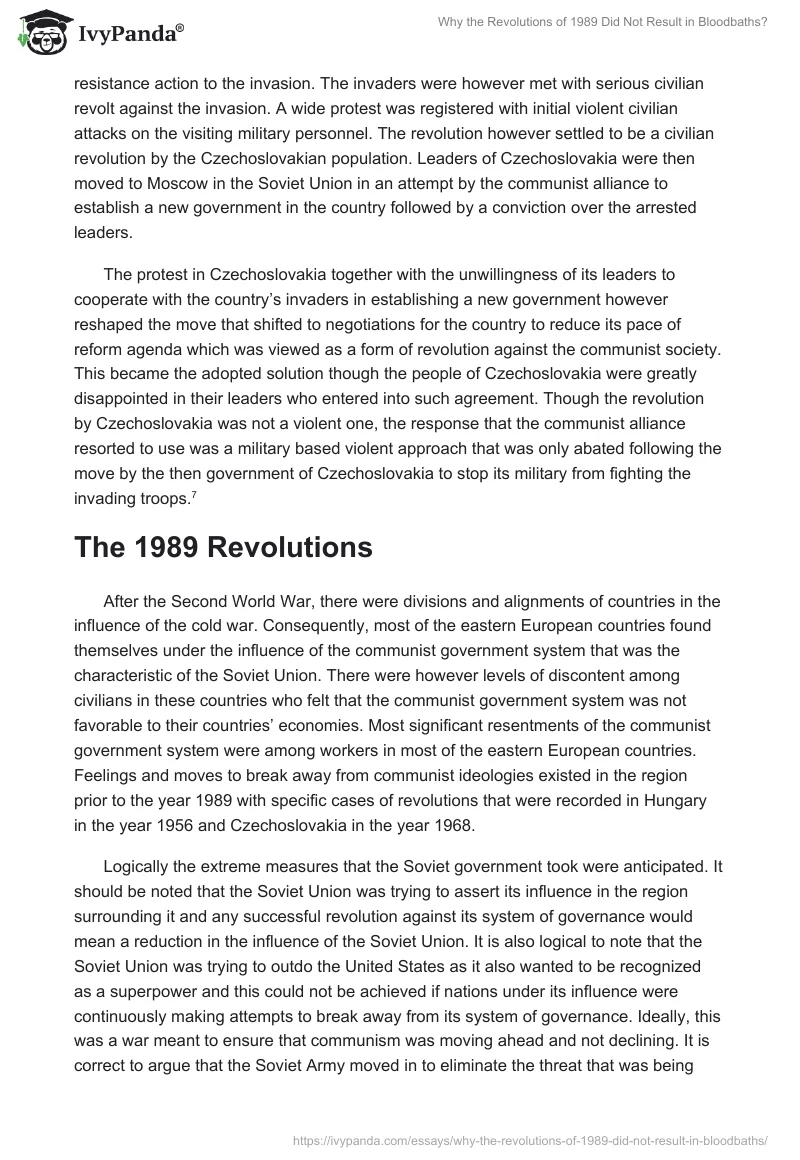Why the Revolutions of 1989 Did Not Result in Bloodbaths?. Page 3