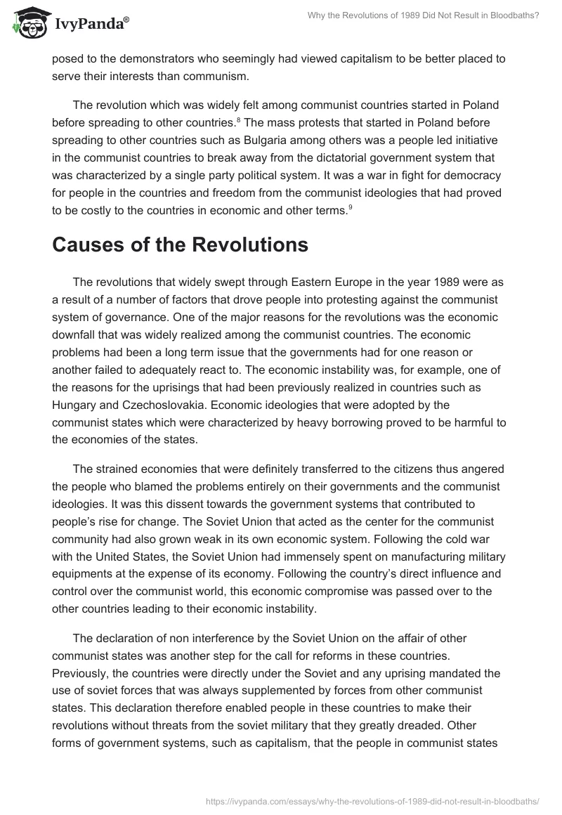Why the Revolutions of 1989 Did Not Result in Bloodbaths?. Page 4