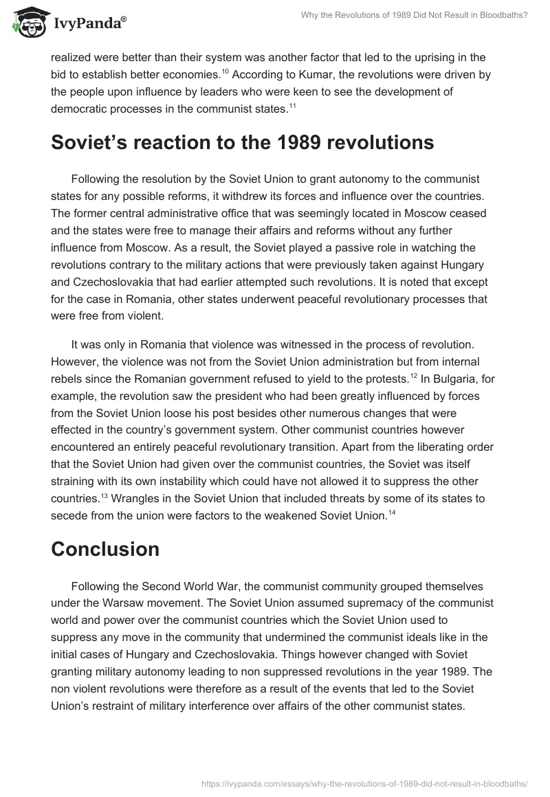 Why the Revolutions of 1989 Did Not Result in Bloodbaths?. Page 5