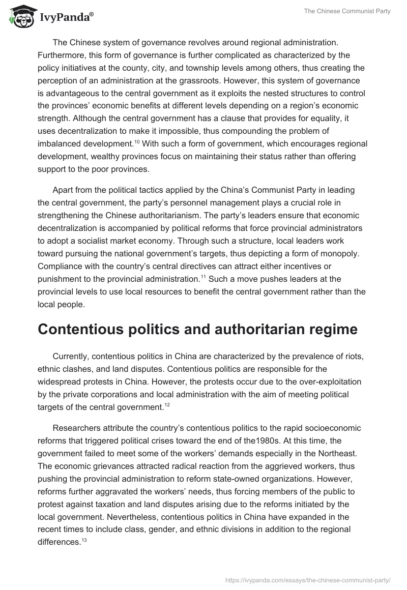 The Chinese Communist Party. Page 3