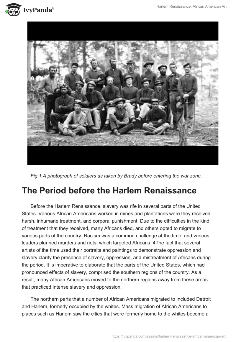 Harlem Renaissance: African American Art. Page 3