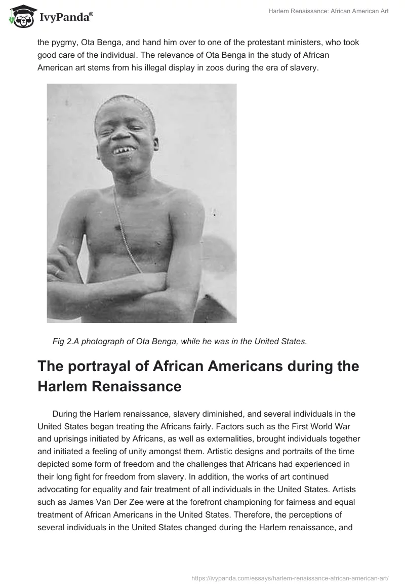 Harlem Renaissance: African American Art. Page 5
