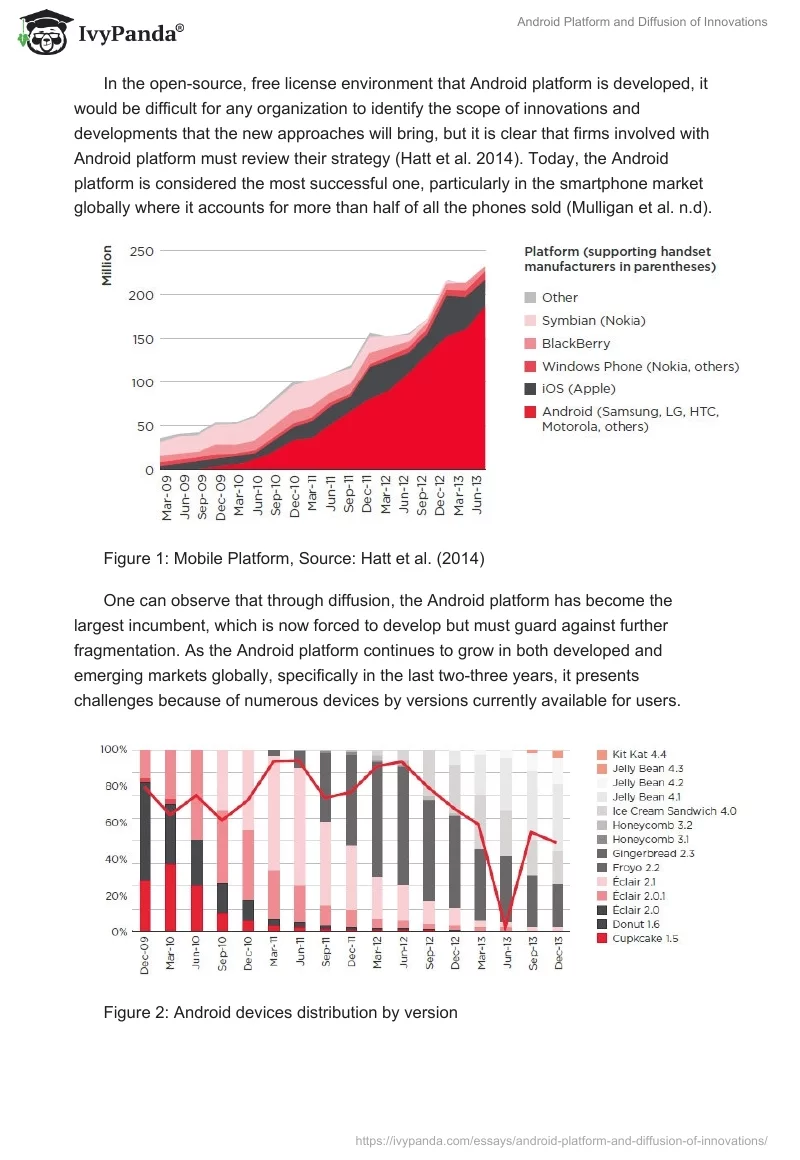 Android Platform and Diffusion of Innovations. Page 5