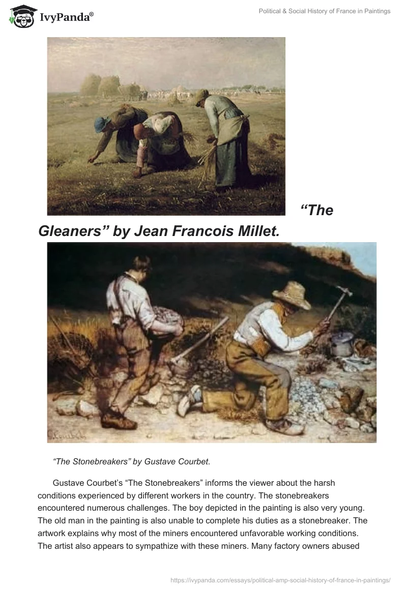 Political & Social History of France in Paintings. Page 4