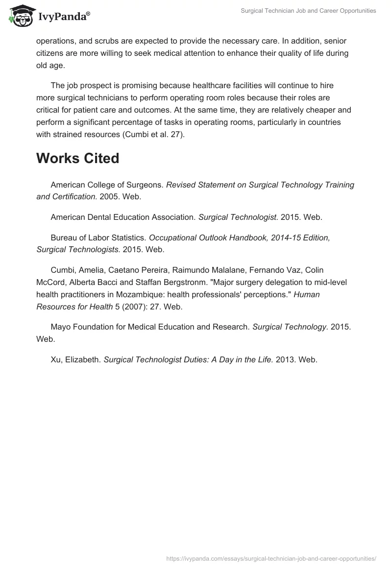Surgical Technician Job and Career Opportunities. Page 4