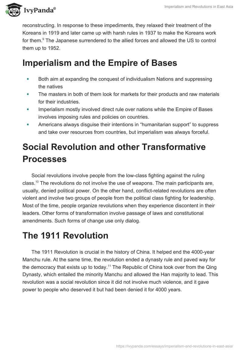 Imperialism and Revolutions in East Asia. Page 3