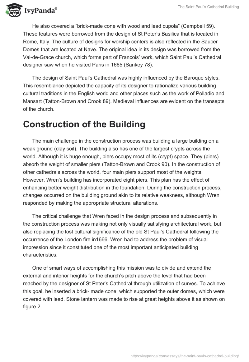 The Saint Paul’s Cathedral Building. Page 4