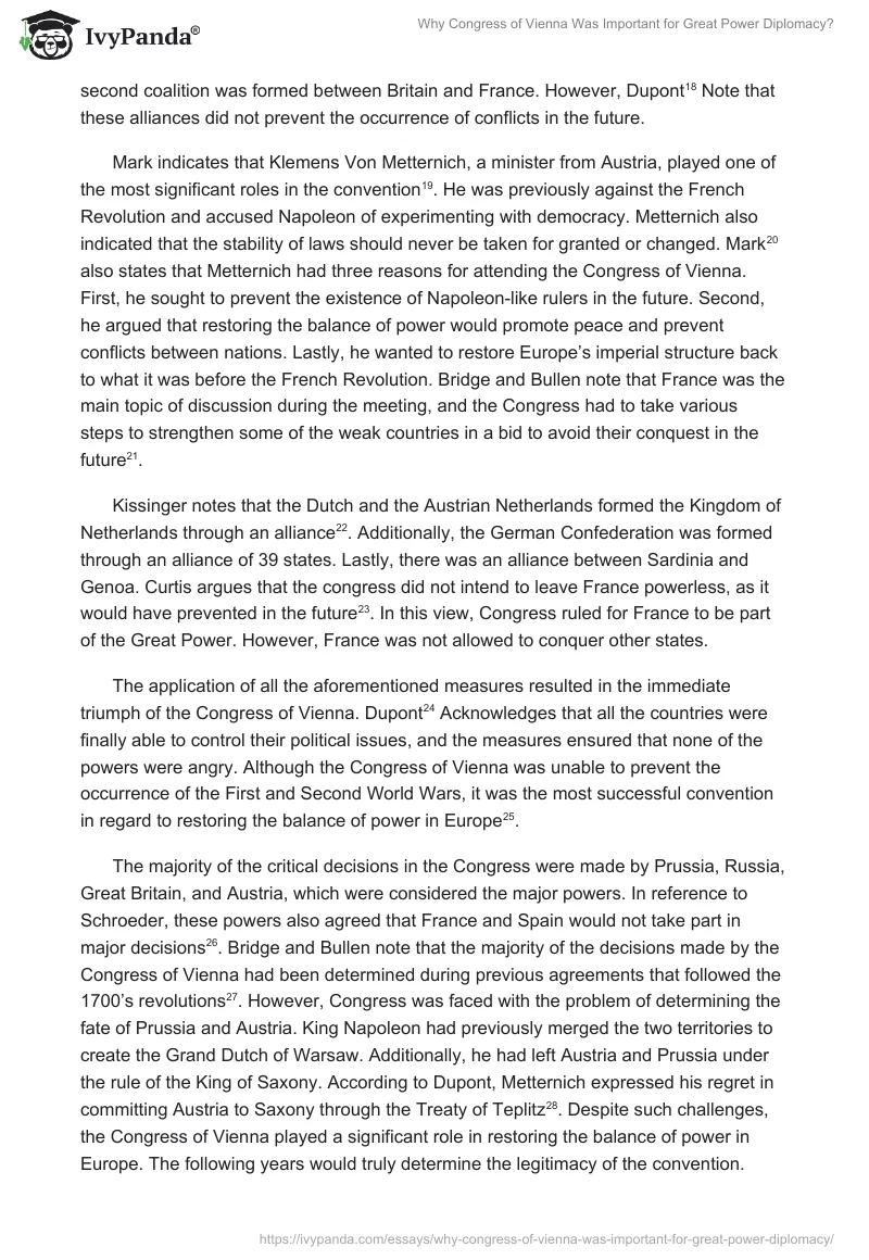 Why Congress of Vienna Was Important for Great Power Diplomacy?. Page 3